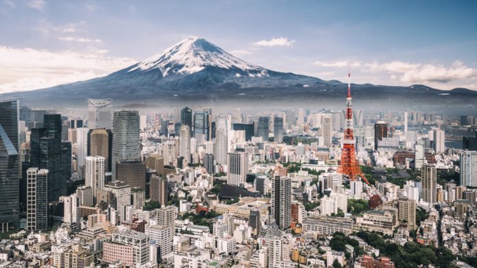 Japan-Generic Tokyo-Fuji-cityscape