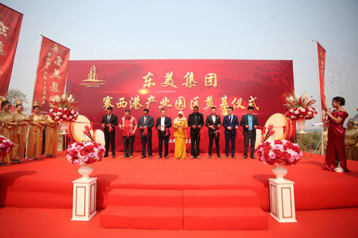 Dongmeu 700 dongmei ribbon cutting