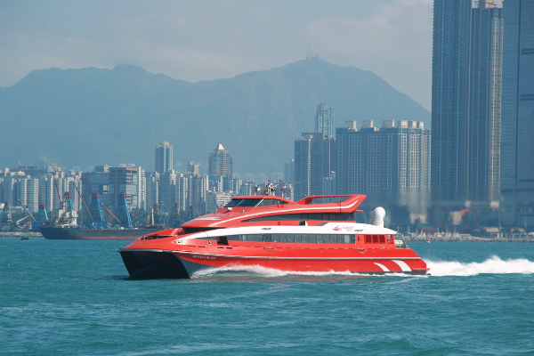 ferry, macau, hong kong