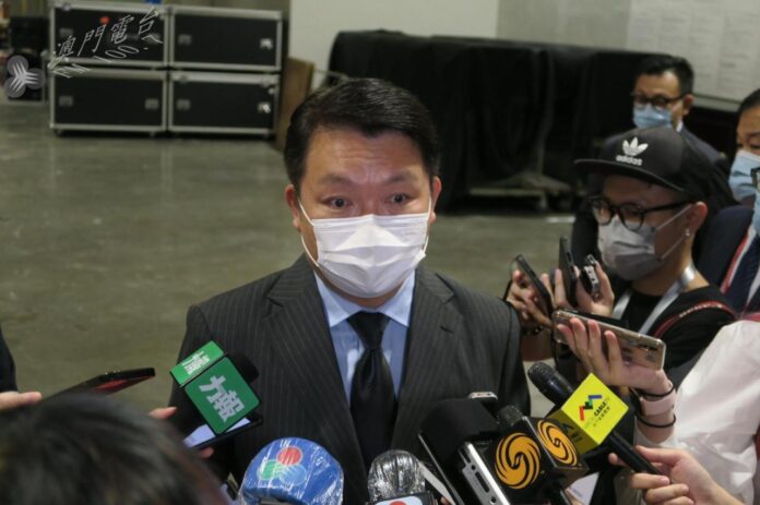 Macau Secretary for Economy and Finance Lei Wai Nong